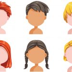 different children with different colors of hair scaled 1