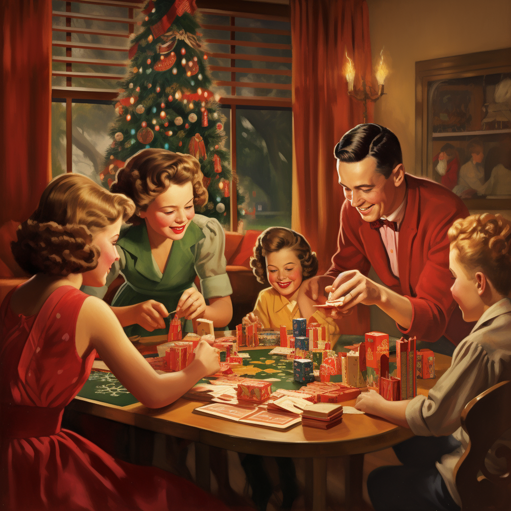 jamie128 family having parlor games during christmas day 3b7daf2c 7c86 4cbb 8795 20b88fe55270