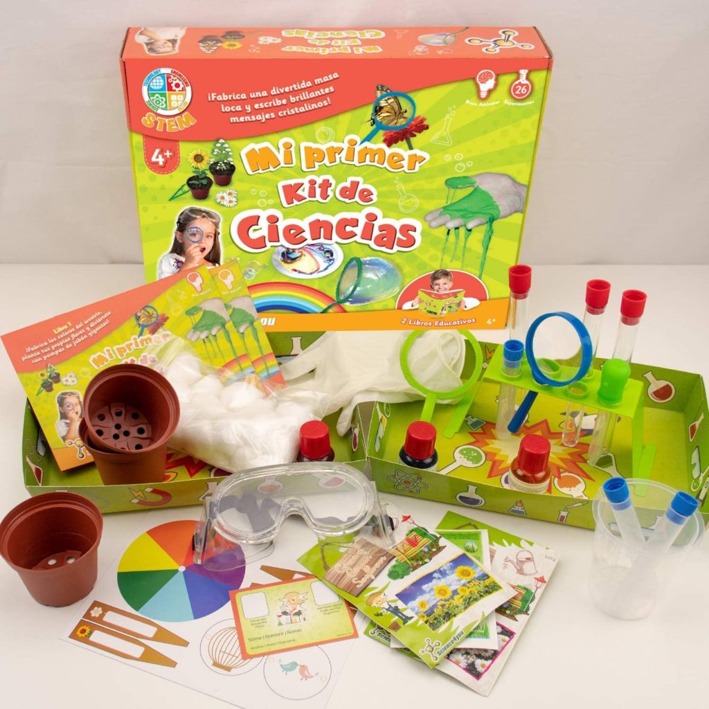 regalo niño kit de ciencias