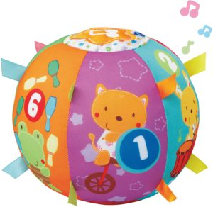 pelota musical para bebes